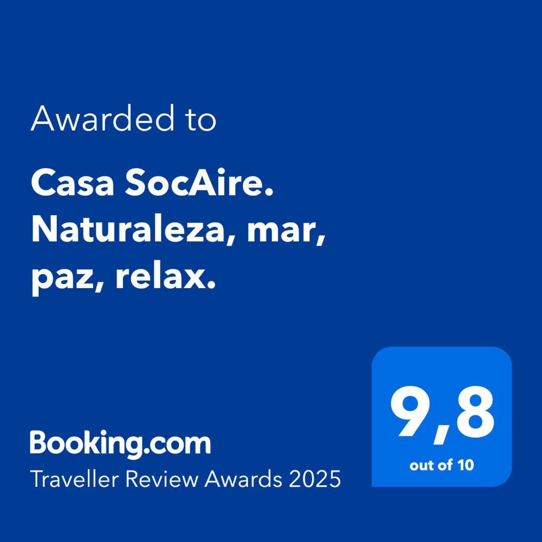 Casa Socaire. Naturaleza, Mar, Paz, Relax. Tabayesco Екстериор снимка